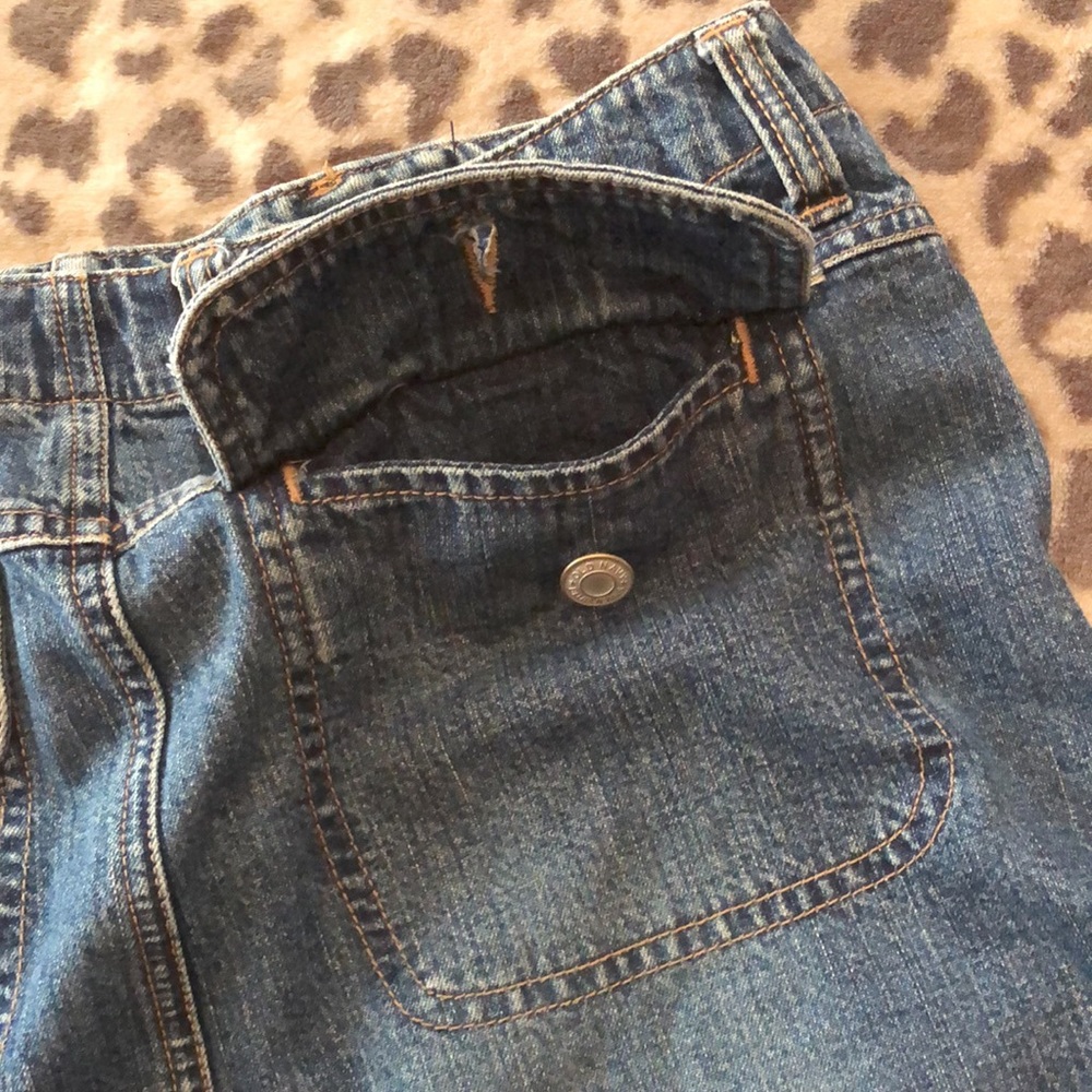 2003 Y2K  Old Navy Blue Denim Jean Skirt Size 4 Women’s - Picture 10 of 11